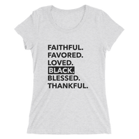 Slim Black Faith Shirt